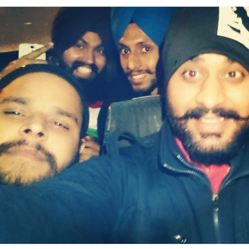 New year in a HRTC Bus.
